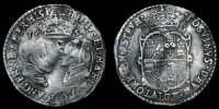 English Tudor - Philip and Mary - 1554 - Sixpence