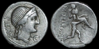 Roman Republic - M. Herennius - Denarius