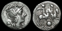 Roman Republic - T. Quinctius Flamininus - Denarius
