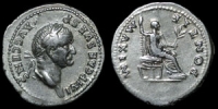 Roman Empire - Vespasian - Denarius
