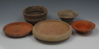 Roman - Group of Five Cups, Bowls and Dishes