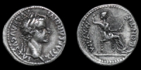 Tiberius - Tribute Penny - Denarius