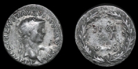 Claudius - Wreath - Fourree Denarius