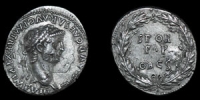 Claudius - Wreath - Fourree Denarius