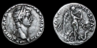 Claudius - Pax-Nemesis - Fourree Denarius