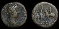 Hadrian - Exercitus Praeticus - Sestertius