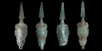 Italic - Set of Four Bronze Belt Hooks