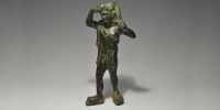 Hellenistic - Bronze Figurine - Theseus