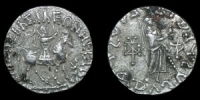Indo-Scythian - Azes I - Tetradrachm