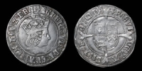 English Tudor - Henry VII - Profile Groat