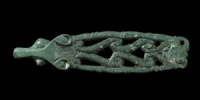 English Anglo-Saxon - Zoomorphic Openwork Strap End