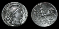 L Farsuleius Mensor - Denarius