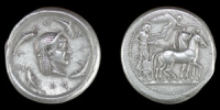 Syracuse - Sicily - Deinomenid Tyranny - Tetradrachm