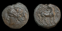 Carthage - Zeugitana - Horse and Star - AE Unit