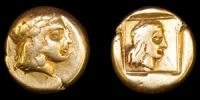 Mytilene - Lesbos - Electrum Hekte (1/6 Stater)