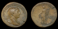 Trajan - Fortune - Sestertius