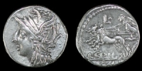 C Coelius Caldus - Denarius