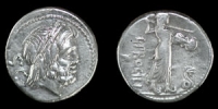 L Procilius - Denarius