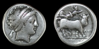 Neapolis in Campania - Didrachm