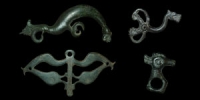 Scythian-Roman - Group of Four Animal Mounts
