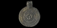 Silver Disc Pendant