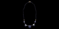 Style Silver Gilt & Lapis Lazuli Necklace