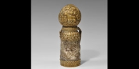 Brass and White Metal Columnar Seal