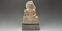 Ghandaran Stone Buddha Statuette