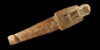 Wooden Anthropomorphic Shabti Figurine