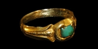 Tudor - Gold Ring - Turquoise