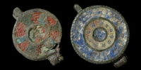 Roman - Two Enamelled Seal Boxes