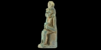 Faience Isis Amulet