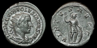 Roman Empire - Volusian - Virtus Antoninianus