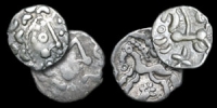 British Celtic - Dobunni - 2 Uninscribed Silver Units