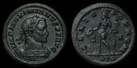 Roman Empire - Galerius - Genius AE Follis