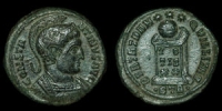 Roman Empire - Constantine I - Globe on Altar AE Follis