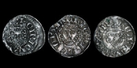 Henry III - Long Cross Pennies (3) - London, Canterbury, Wilton