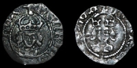 Henry VII - Facing Bust Halfpennies (2) - London, York