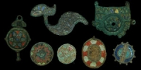 Roman - Group of Seven Enamelled Brooches