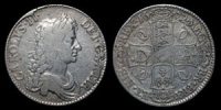 Charles II - Crown - 1672 QVARTO