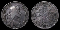 Charles II - Halfrown - 1671 TERTIO