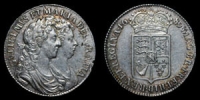 William and Mary - Halfcrown - 1689