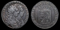William and Mary - Halfcrown - 1689