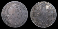 William and Mary - Halfcrown - 1693