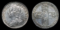 George II - Sixpence - 1758