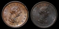 George III - Pennies(2) - 1806, 1807