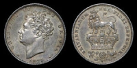 George IV - Sixpence - 1826