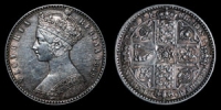 Victoria - Godless Florin - 1849