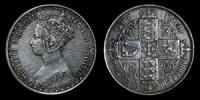 Victoria - Gothic Florin - 1876 (mdccclxxvi, die 32)