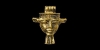 Gold Mask Amulet